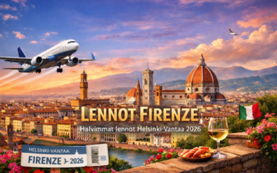 Lennot Firenze – Halvimmat lennot Helsinki-Vantaa 2026