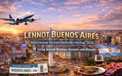 Lennot Buenos Aires – Halvimmat lennot Helsinki-Vantaa 2026