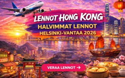 Lennot Hong Kong – Halvimmat lennot Helsinki-Vantaa 2026